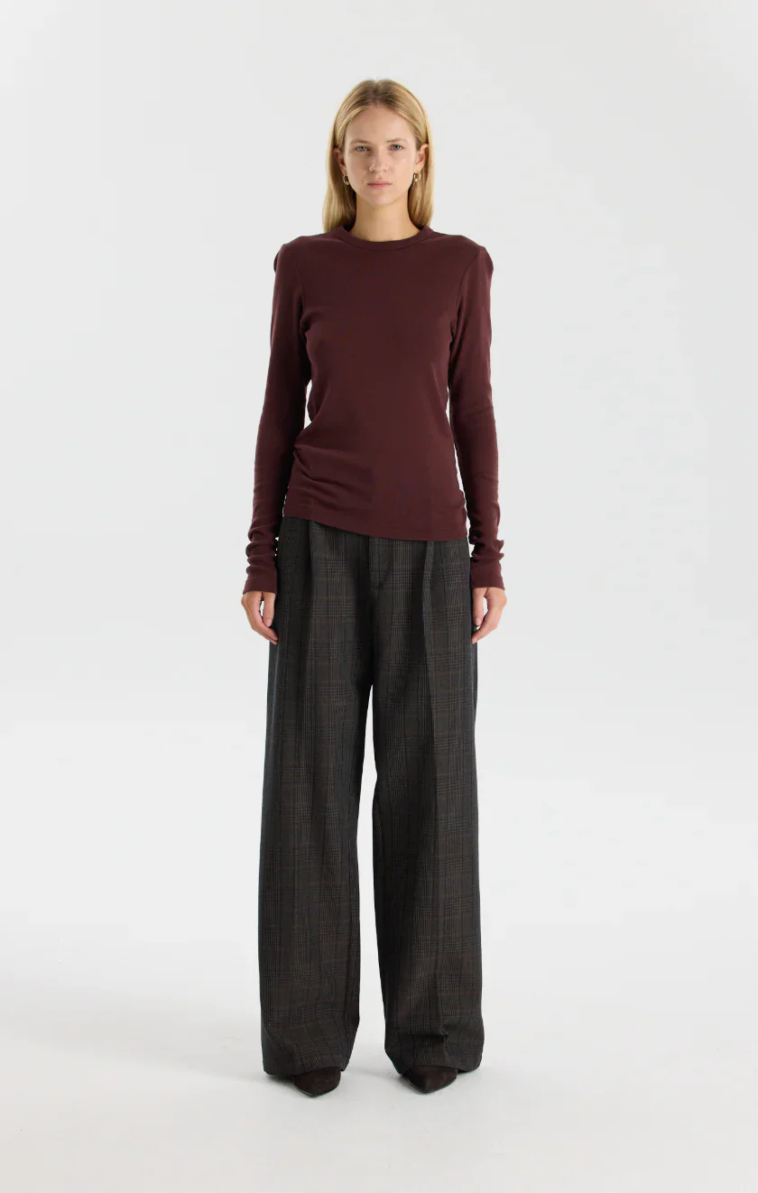 Slim Superfine Rib T-Shirt - Image 2