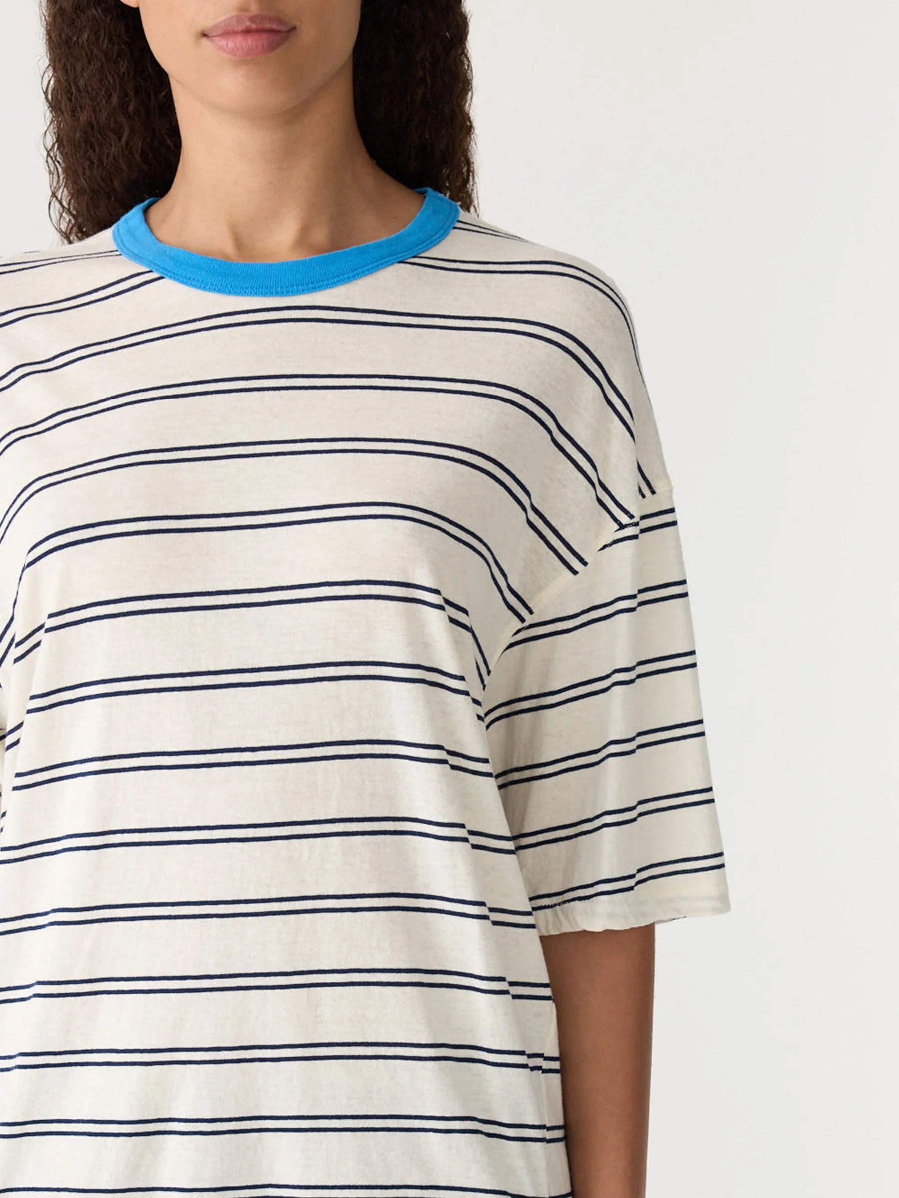 Stripe Boxy T-Shirt - Image 3