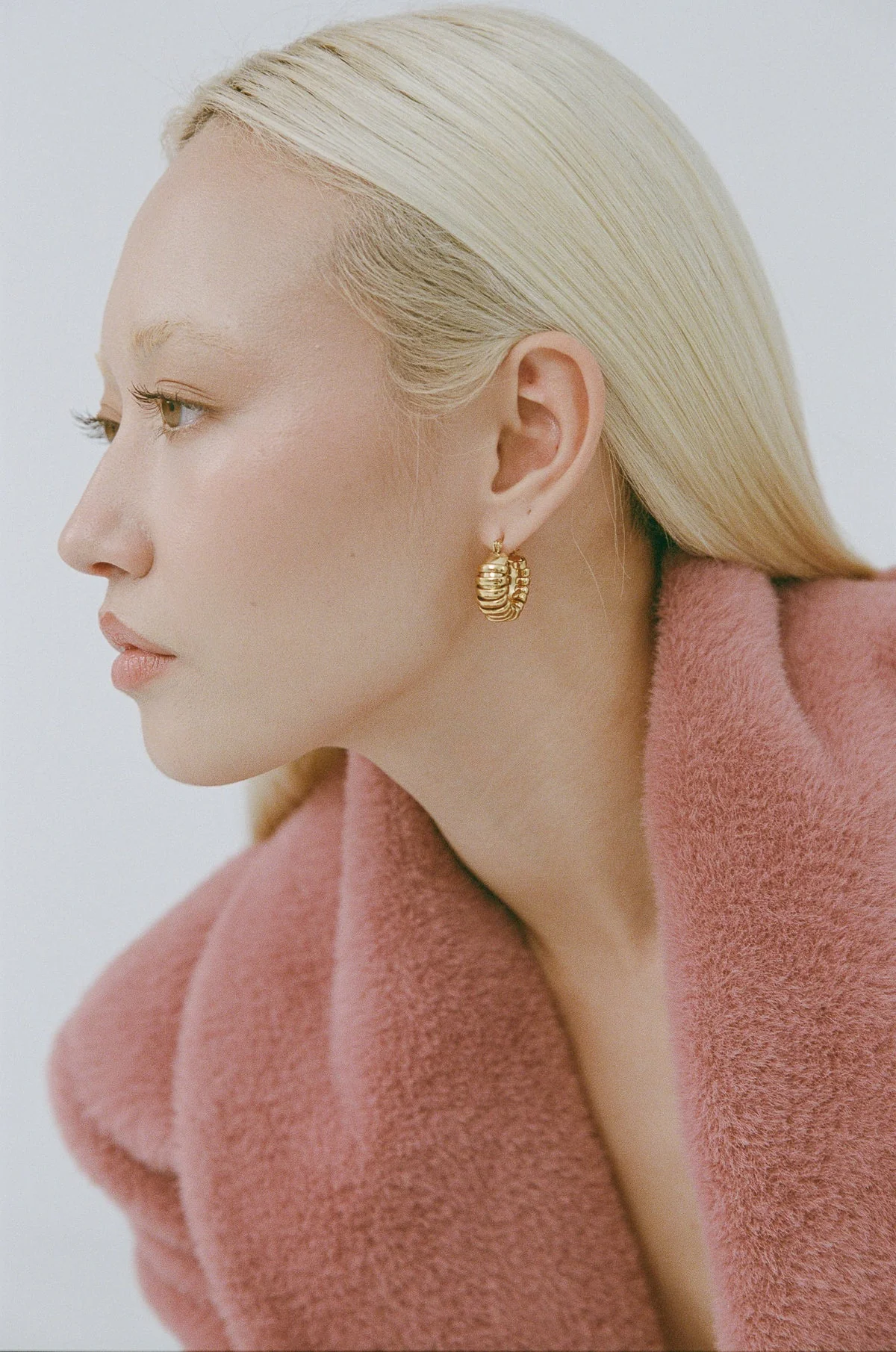 Turtle Hoops in Gold - Image 3
