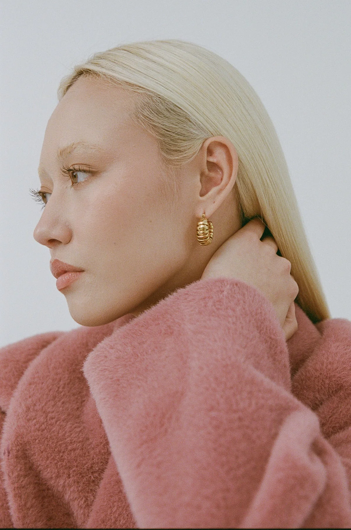 Turtle Hoops in Gold - Image 4