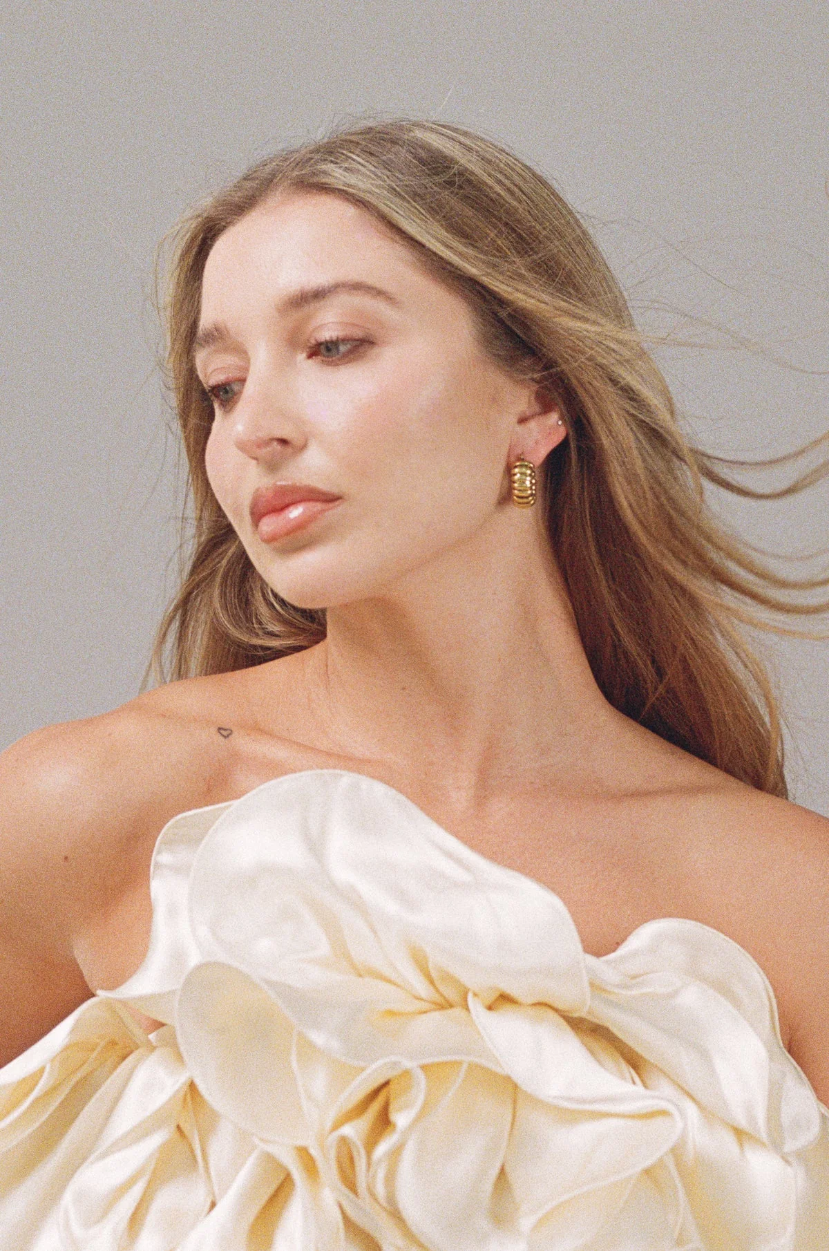 Turtle Hoops in Gold - Image 5