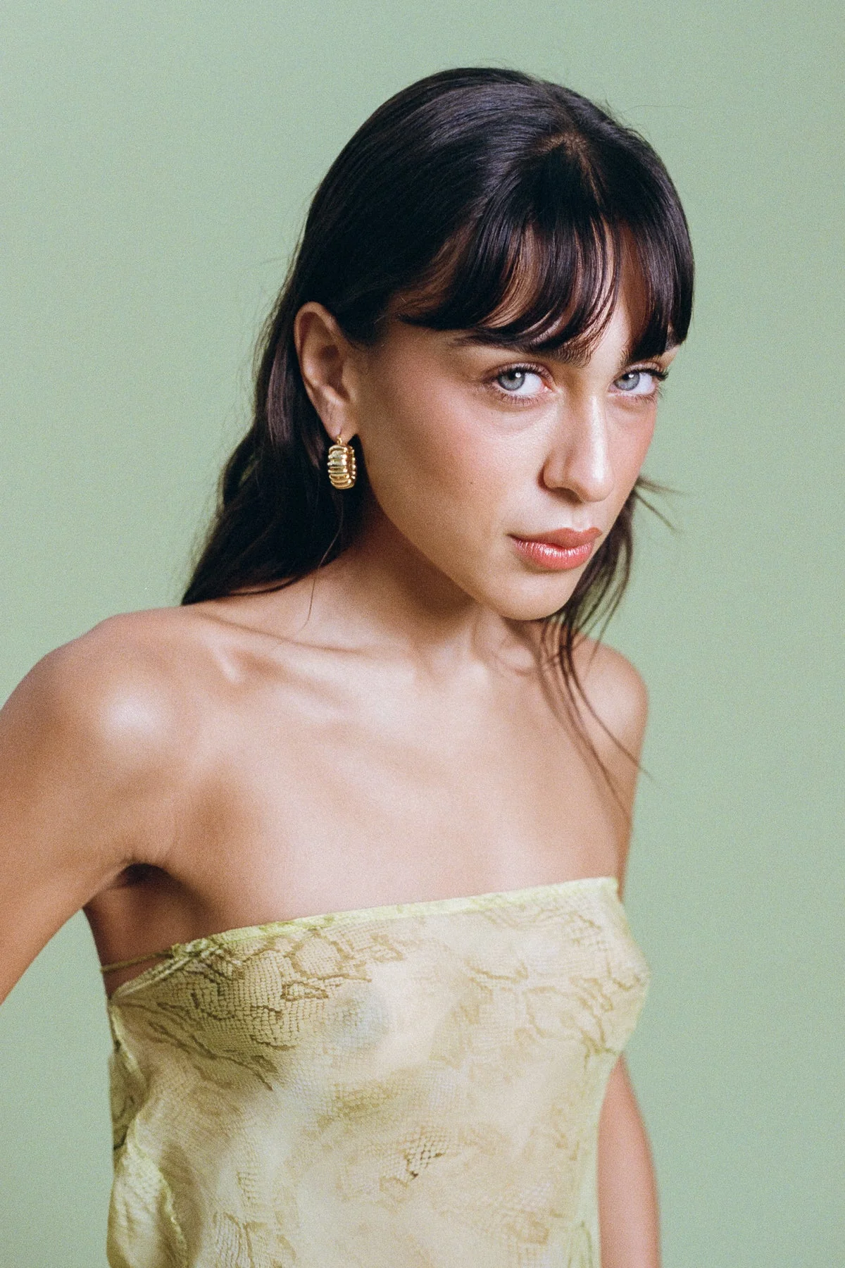 Turtle Hoops in Gold - Image 6