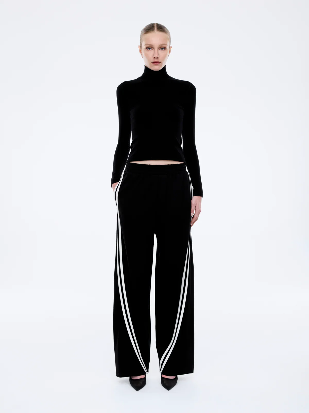 Valentina Pant in Black/White - Image 4