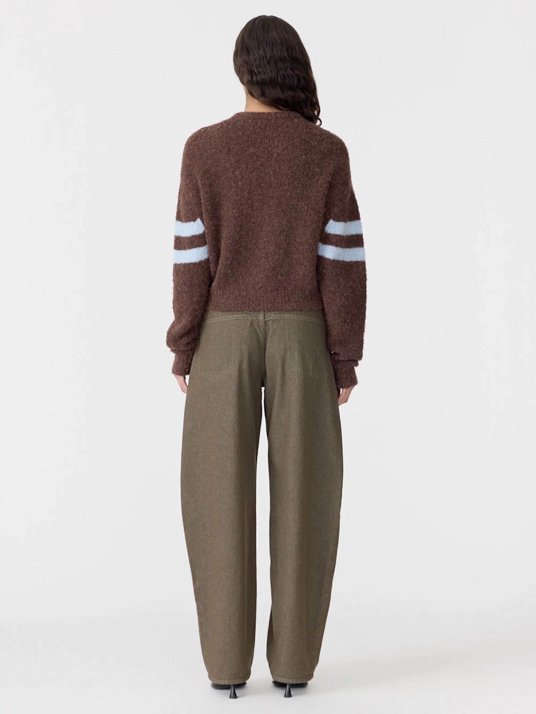 Wool Alpaca Zip Up Knit - Image 4