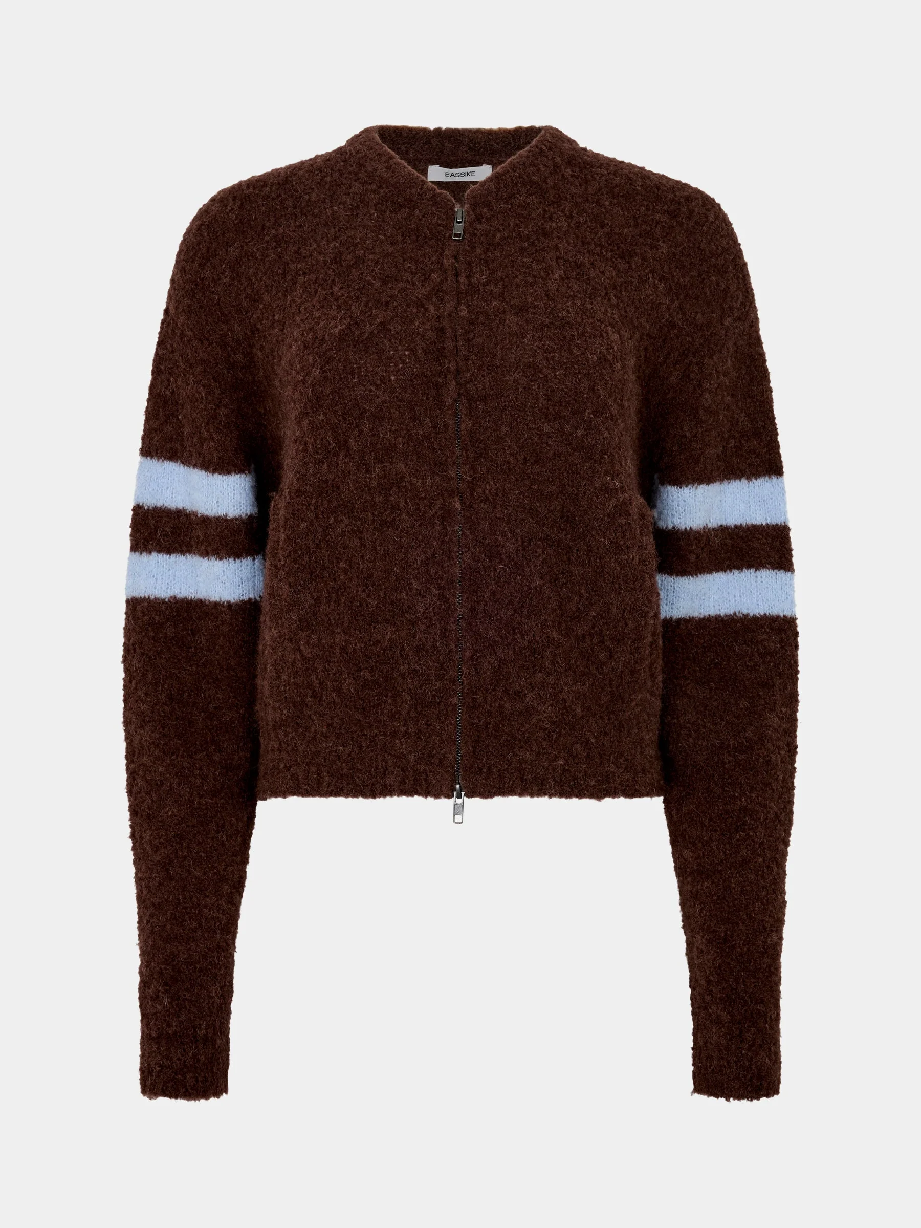 Wool Alpaca Zip Up Knit - Image 5